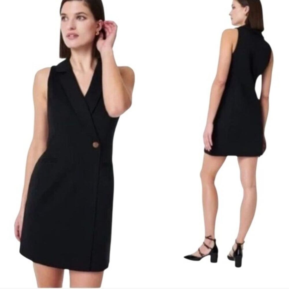 SPANX SLEEVELESS Sheath Dress The Perfect Vest, Black Size XL New with Tags